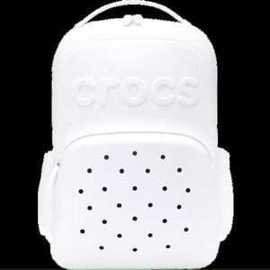 Crocs large backpack white unisex